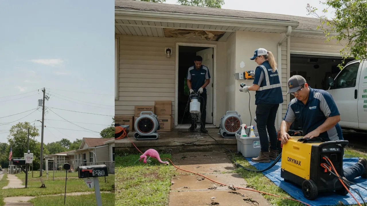 Storm Damage Water Removal in Hobart, OK near me